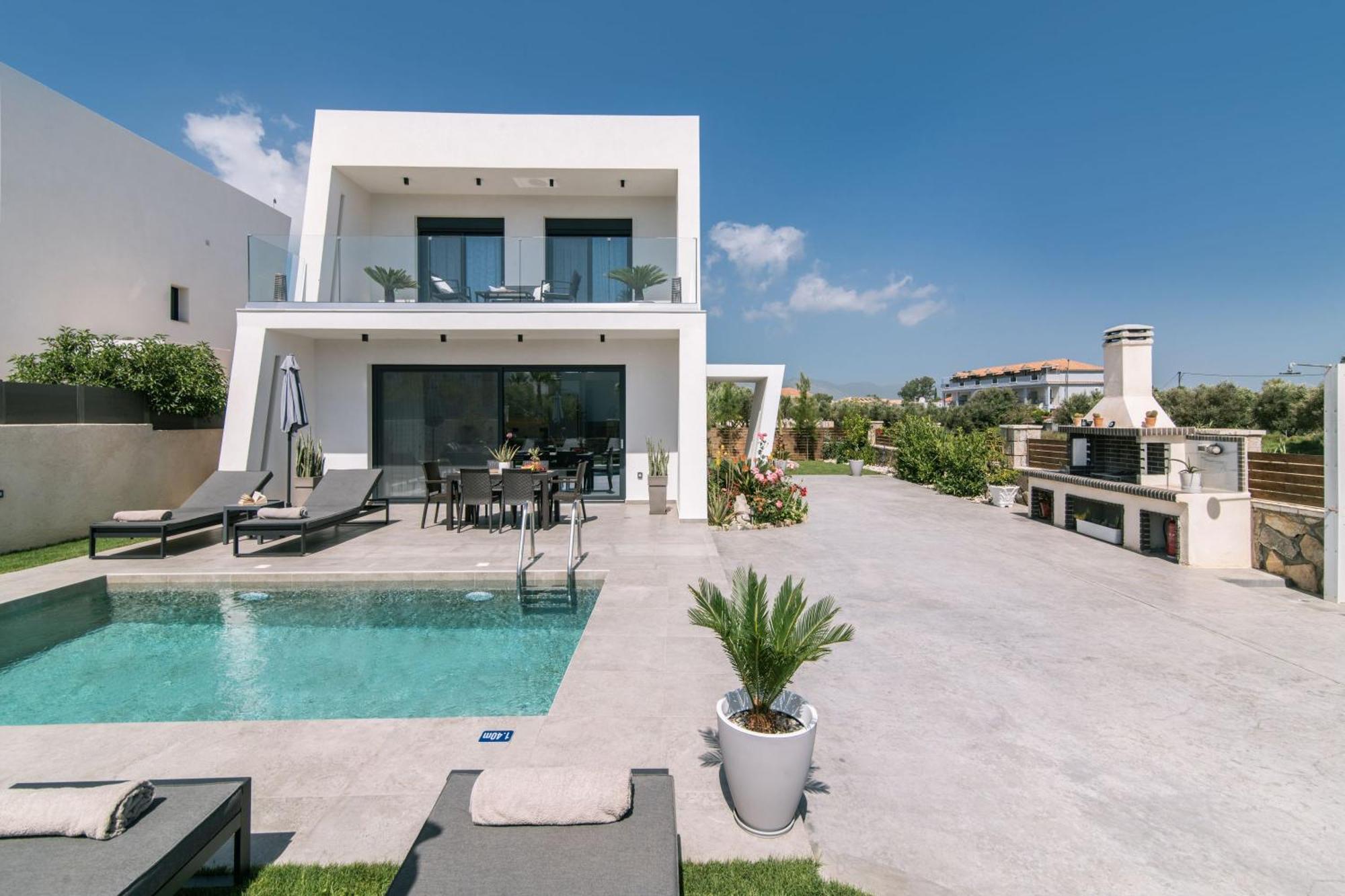 Sunwhite Villas - Private Pool & Cozy Atmosphere, By Zantewize Laganas Buitenkant foto