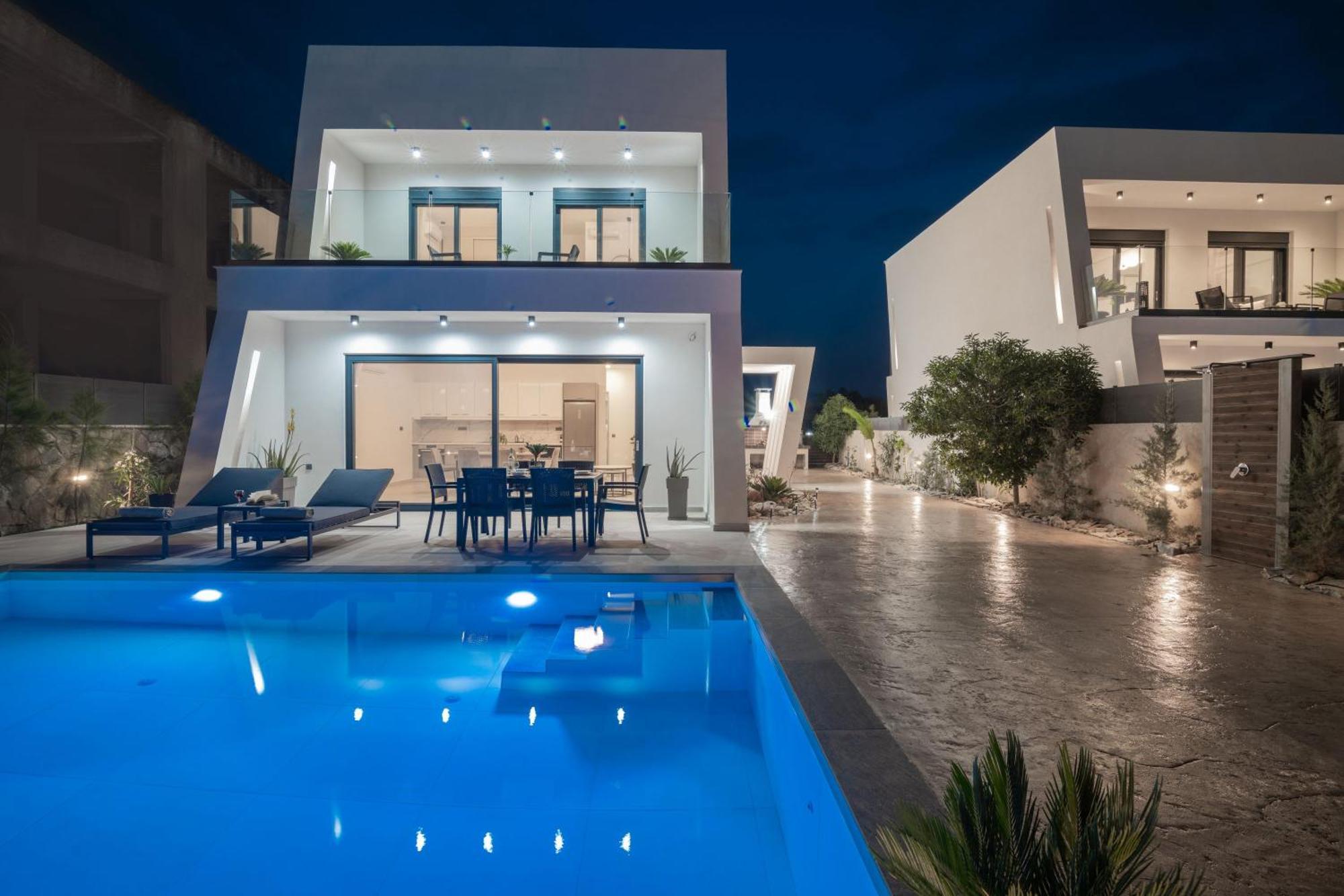 Sunwhite Villas - Private Pool & Cozy Atmosphere, By Zantewize Laganas Buitenkant foto